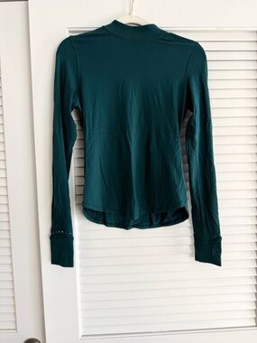 lululemon athletica Teal Long-Sleeve Mock Neck Top - 4